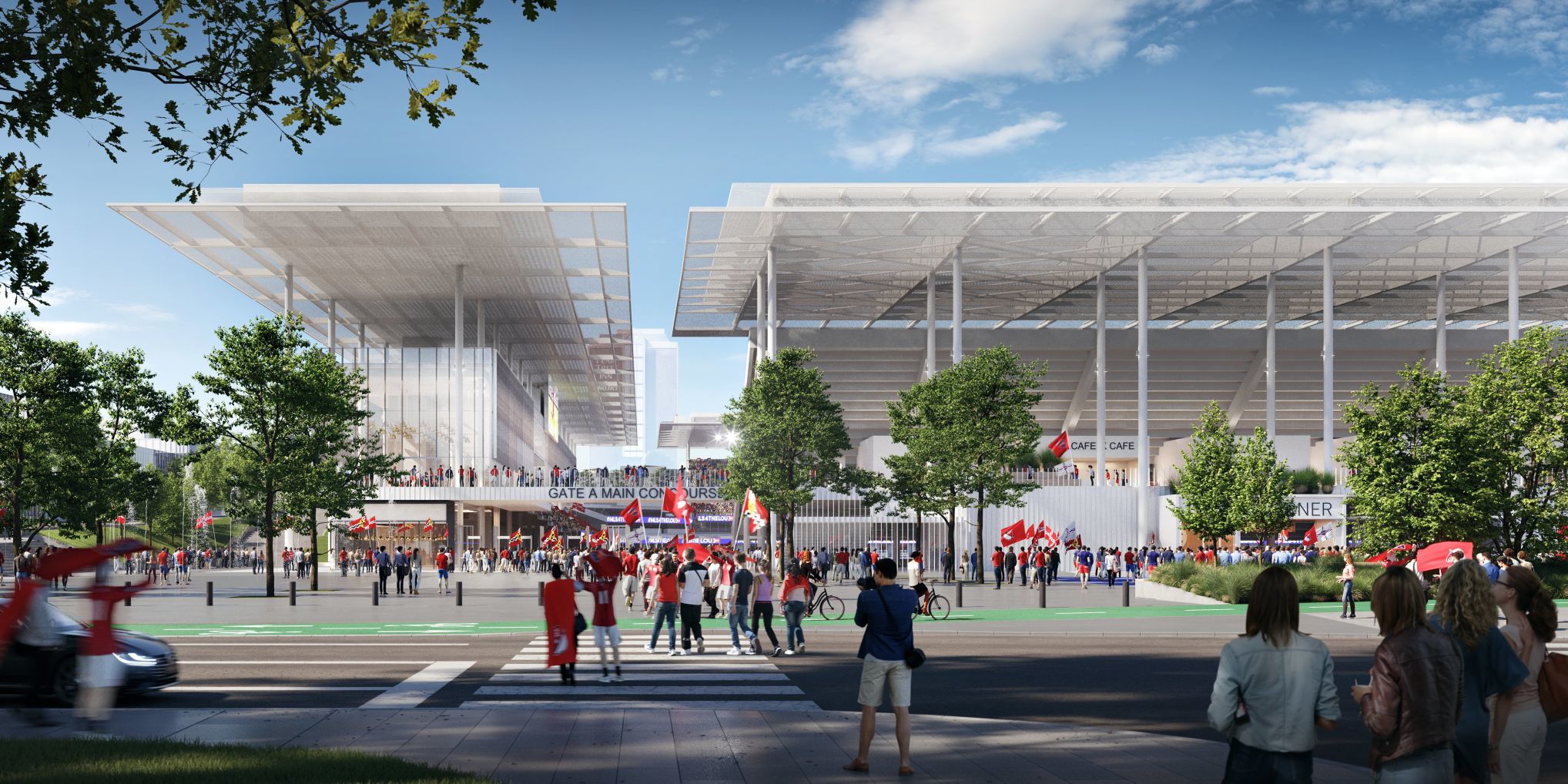 Planned MLS stadium in St. Louis